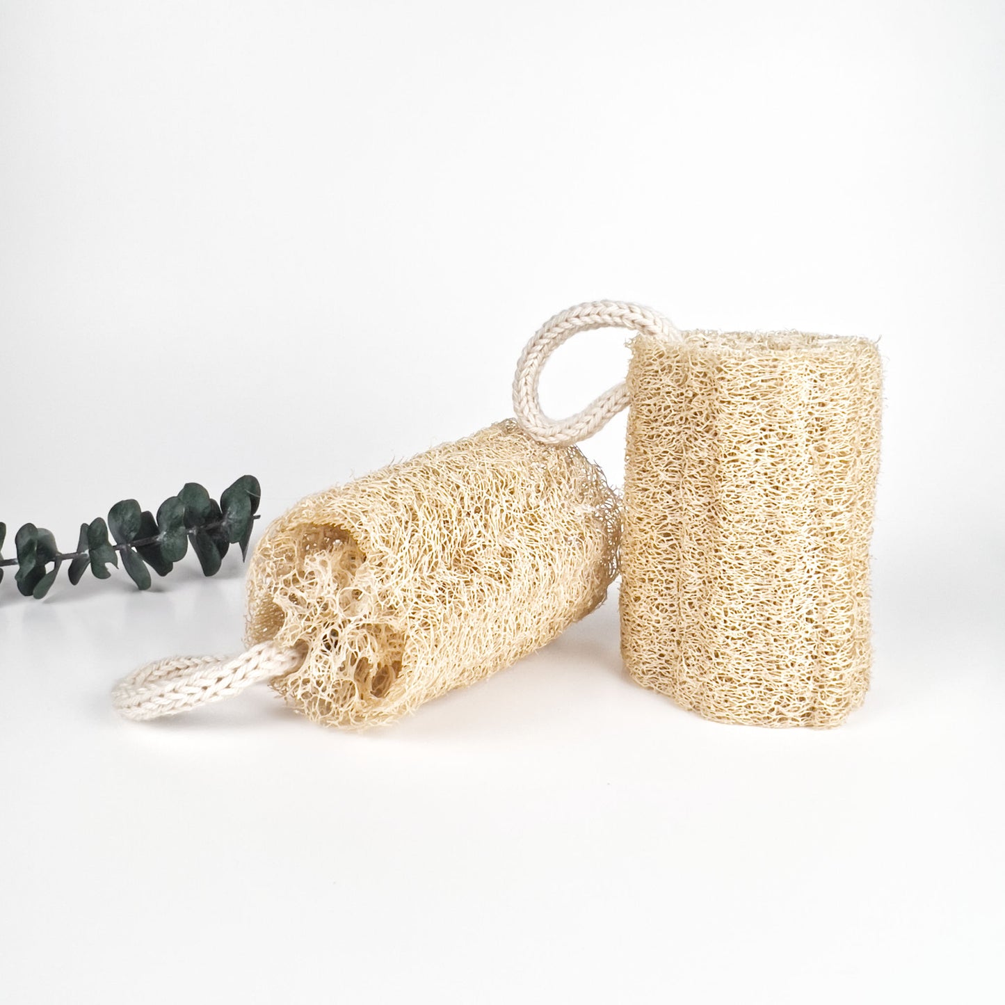 Daily Exfoliating Duo | Unbleached Natural Loofahs