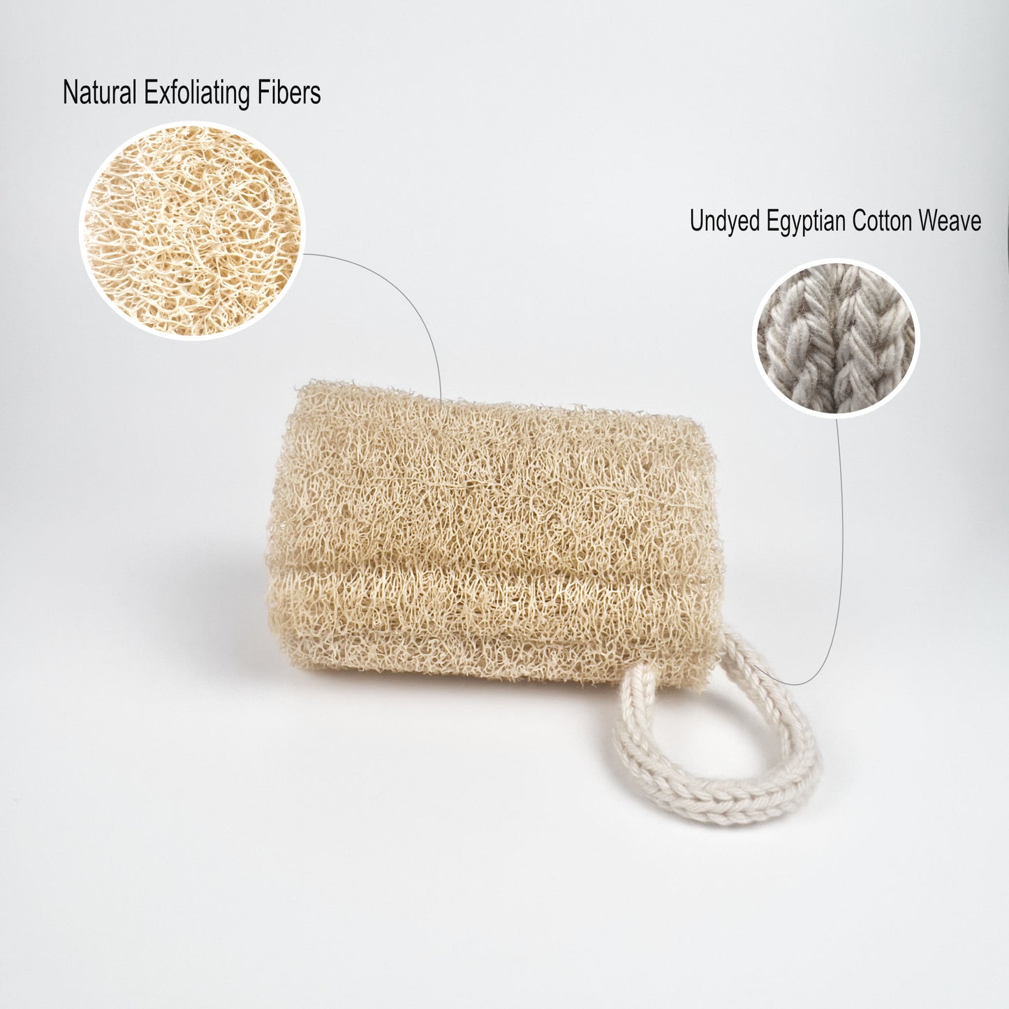 4-Piece Family Pack | Non-Toxic Exfoliating Loofahs